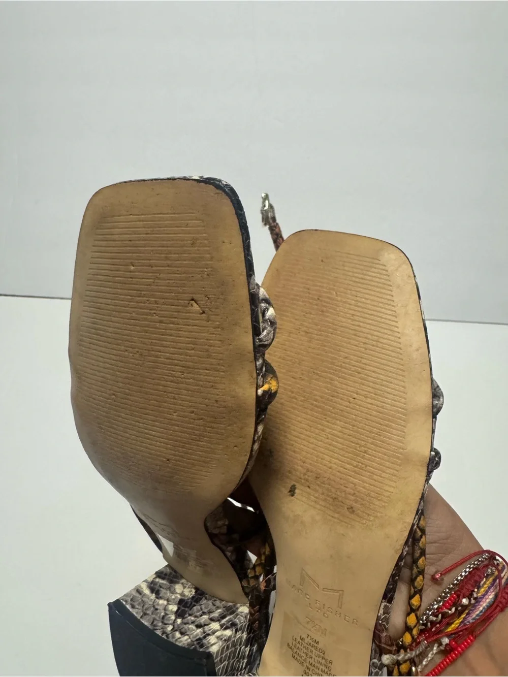 Marc Fisher Women's Strappy Sandals Size 7.5